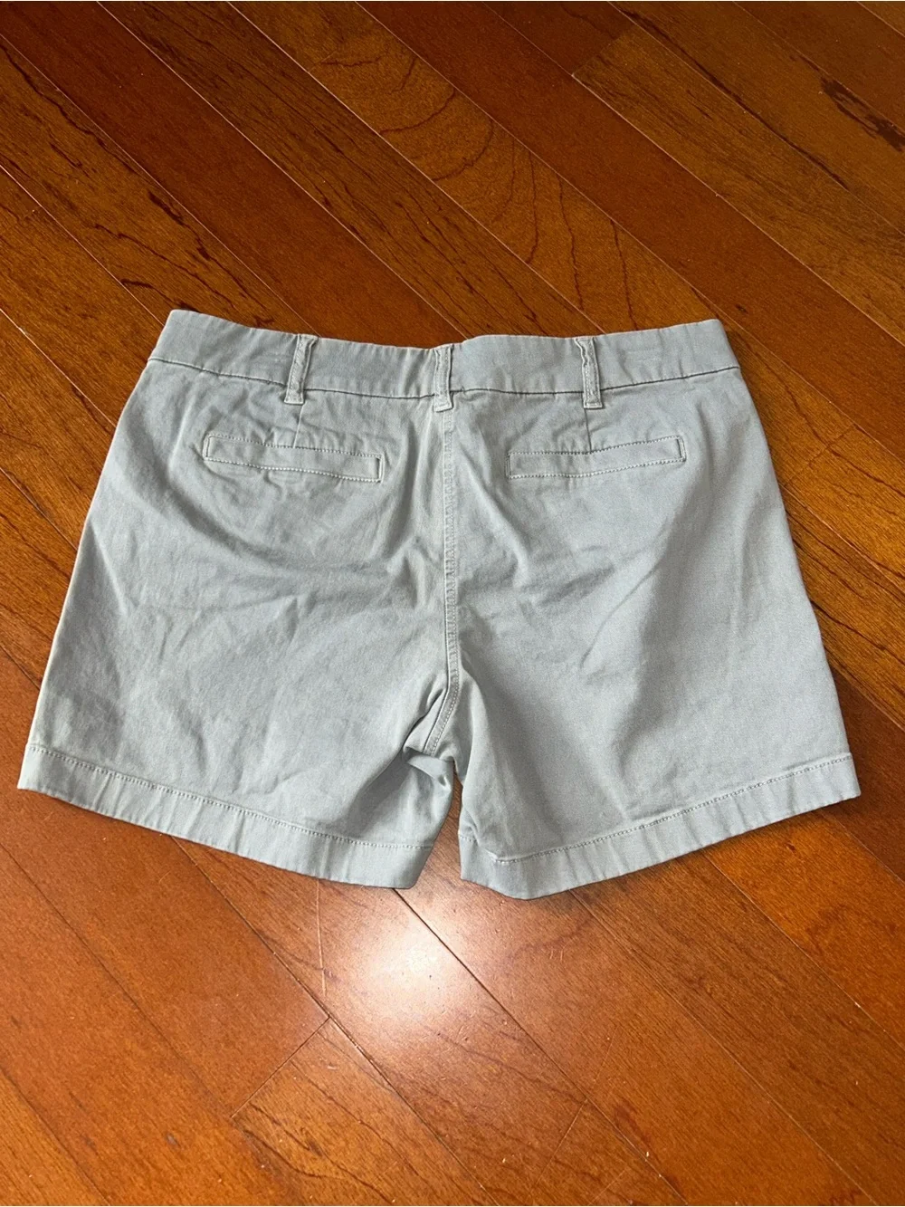 J.Crew Chino Shorts Gray Cotton Women’s 6 Coastal Classic